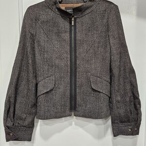 BCBG Maxazria Women's Dark Gray Blazer